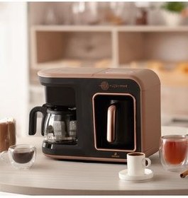 تصویر Karaca Hatır Plus Mod 5 In 1 Essential Coffee Machine مشکی Copper 153.03.06.7487 