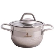 تصویر قابلمه استیل سفرام مدل سافت سایز ۱۲ 