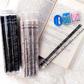 تصویر باکس 36 عددی مداد 