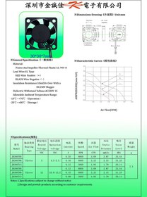 تصویر فن خنک کننده مخصوص رزبری پای 0.8*3*3 Raspberry Pi Fan 