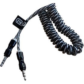 تصویر کابل AUX فنری ا AUX Audio Cable AUX Audio Cable