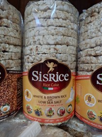 تصویر رایس کیک طعم برنج سفید و قهوه ای_تاریخ ت.ا ۱۴۰۳/۰۶/۱۸ -یکسال - شوید White & BROWN RICE with LOW SEA SALT