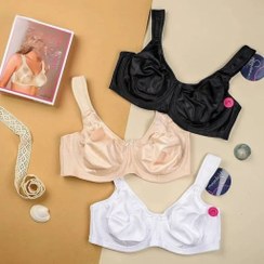 تصویر سوتین moonlight مونلایت مینی مایزر پرلون پرسی بدون فنر کد ۲۱۱۸ ملکه بی فنر