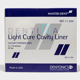 تصویر دایکال نوری 1.5 میل برند Master Dent Master-Dent Light Curing Cavity Line