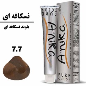 تصویر رنگ مو آنیکا سری Pure Color شماره 7.7 