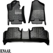 تصویر کفپوش پنج بعدی کیا اپتیما رنگ مشکی برند التیمیت 