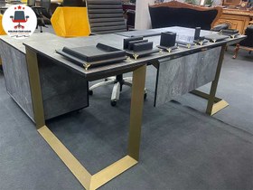 تصویر میز مدیریت مدل سنگی 