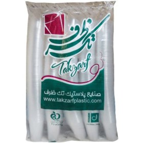 تصویر لیوان یکبار مصرف آبخوری 200 سی سی(بسته 500 عددی) 