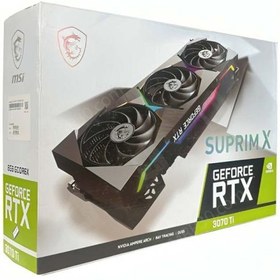 تصویر کارت گرافیک ام اس آی مدل GeForce RTX 3070 Ti SUPRIM X 8G 