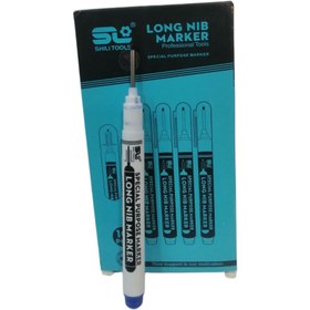 تصویر ماژیک صنعتی نوک بلند (بسته ده عددی) Long Tip Marker