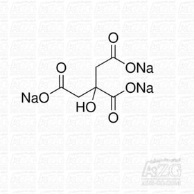 تصویر تری سدیم سیترات Sodium citrate dihydrate 