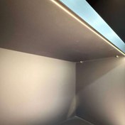 تصویر چراغ LED داخل کمد و کابینت جهت جلوی شلف چوبی فانتونی مدل N583 تا N585 
