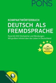 تصویر کتاب آلمانی پونز کامپکت ورتربوخ PONS Kompaktwörterbuch Deutsch als Fremdsprache کتاب آلمانی پونز کامپکت ورتربوخ PONS Kompaktwörterbuch Deutsch als Fremdsprache