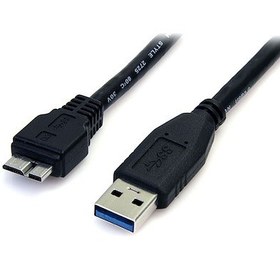 تصویر کابل هارد اکسترنال تایپ سی میکرو کی نت پلاس 1.5 متری knet plus USB3.0 type c to Micro USB3.0 Cable 