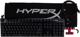 تصویر کیبورد گیمینگ هایپر ایکس مدل Alloy FPS -Mechanical Black HyperX Keyboard Alloy FPS Mechanical -Black