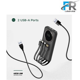تصویر پاور بانک گرین مدل Power Pulse ظرفیت ۱۰ هزار میلی آمپر ساعت 