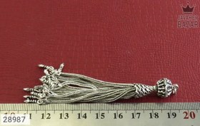 تصویر کرکوش نقره فاخر کد 28987 