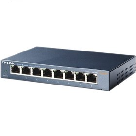 تصویر سوئیچ شبکه 8 پورت گیگابیت تی پی لینک مدل TL-SG108 TP-Link 5-Port Gigabit Ethernet Switch TL-SG105SE