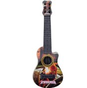 تصویر گیتار اسباب بازی فانتزی طرح مردعنکبوتی سایز کوچک 