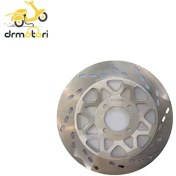 تصویر دیسک ترمز جلو با فولاد استیل ضد زنگ TVS راکس و وگو (JUPITER)(کد 6) برند کوکما 