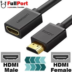 تصویر کابل افزایش طول 3 متری HDMI برند یوگرین مدل HD107-10145 UGREEN HD107-10145 Cable Extension HDMI 3M