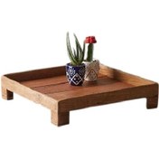 تصویر رایزر پایه دار چوبی 