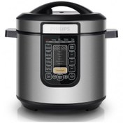 تصویر مولتی کوکر فیلیپس مدل HD2137 ظرفیت ۶ لیتر استیل ضد زنگ چند کاره 