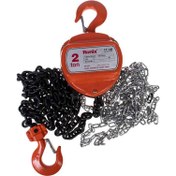 تصویر جرثقیل زنجیری رونیکس مدل RH-4104 ظرفیت 2 تن 