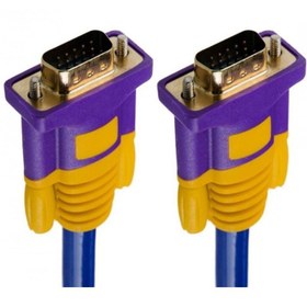 تصویر کابل VGA 3+9 طول 3 متری ENZO VGA 3+9 High Definition Cable Purple ENZO