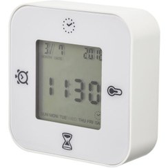 تصویر ساعت رومیزی 4 کاره ایکیا مدل KLOCKIS ا Clock/thermometer/alarm/timer Clock/thermometer/alarm/timer