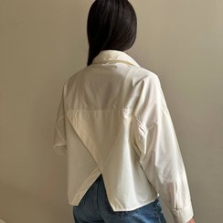 تصویر کراپ شومیز پشت هشتی 