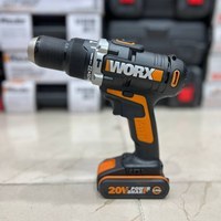 تصویر دریل شارژی 20 ولت ورکس مدل Nitro Worx Nitro 20 volt model rechargeable drill