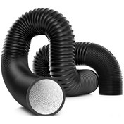 تصویر لوله فلکسیبل سایز 40 (1متر) دو لایه عایق حرارت