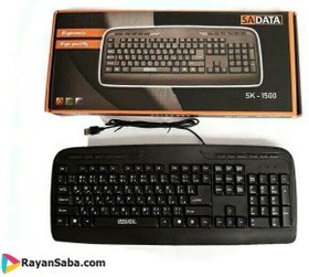 خرید و قیمت KEYBOARD SADATA USB | ترب