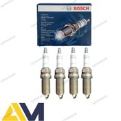 تصویر شمع بوش تک پلاتین پایه بلند TU5 مدل FR8SC کلاس +42 بسته 10 عددی 