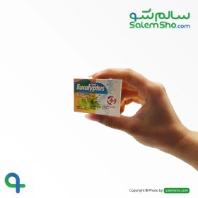 تصویر آبنبات سرد مکیدنی اکالیپتوس سیم سیم Eucalyptus Sim Sim lollipop