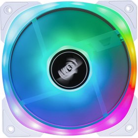 تصویر فن کیس اوست GT-AVS120 ARGB سفید 
