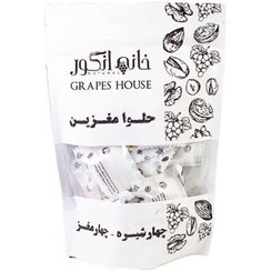 تصویر گز وگان (چهار شیره چهار مغز) - خانه انگور 200 گرم