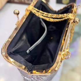 تصویر کیف دستی زنانه طرح پارچه هندی کد ۳۷۴ 