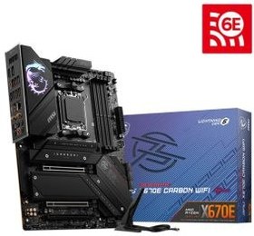 تصویر مادربرد ام اس ای MSI X670E CARBON WIFI AM5