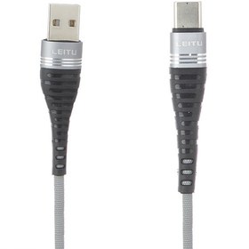 تصویر کابل تبدیل USB به USB-C لیتو مدل LD-11 طول ۱ متر 