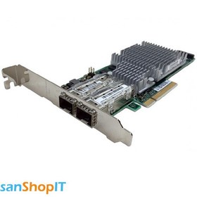 تصویر کارت شبکه سرور اچ پی مدل NC522SFP کارکرده Used HP NC522SFP 10GBE Dual Port Server Adapter