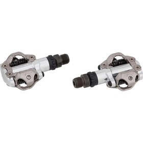 تصویر پدال رکاب قفل شو دو طرفه شیمانو SHIMANO PD-M520 Shimano PD-M520 Clipless SPD Pedals MTB Bicycle Racing Mountain Bike