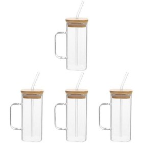 تصویر ماگ پیرکس نی دار 