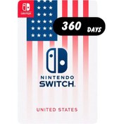 تصویر اشتراک نینتندو سوییچ آنلاین 12 ماهه آمریکا 