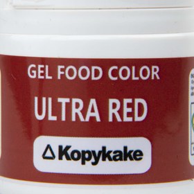 تصویر رنگ خوراکی ژله ای قرمز قرمز kopykake کپی کیک 35 گرمی 
