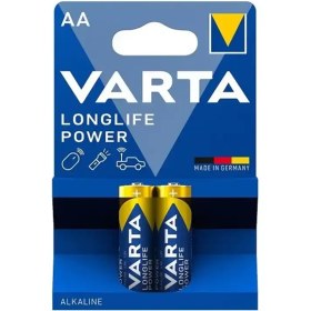 تصویر باتری قلمی آلکالاین دو عددی وارتا مدل VARTA LongLife Power AA 