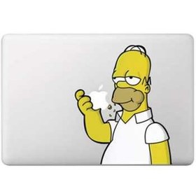 تصویر برچسب تزئینی ونسونی مدل Simpson Om Nom مناسب برای مک بوک ا Wensoni Simpson Om Nom MacBook Sticker For MacBook Air/Pro 13 Wensoni Simpson Om Nom MacBook Sticker For MacBook Air/Pro 13