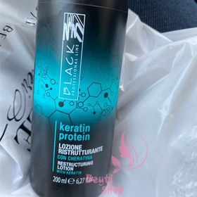 تصویر اسپری بازسازی کننده مو بلک پرفشنال KERATIN PROTEIN BLACK PROFESSIONAL 200ML