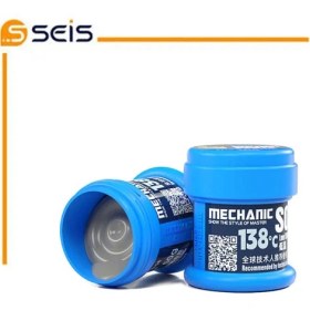 تصویر خمیر قلع 138 درجه مکانیک Mechanic LW50 50G Mechanic LW50 50g Solder Paste